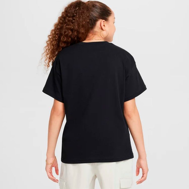 Tricou Nike G NSW TEE BOY ESSNTL LBR XL Negru Femei photo 2