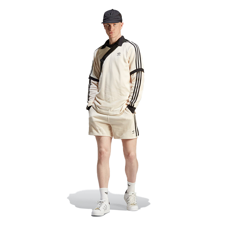 Sorti de bărbați Adidas Q2 SHORTS 2XL Bej photo 2