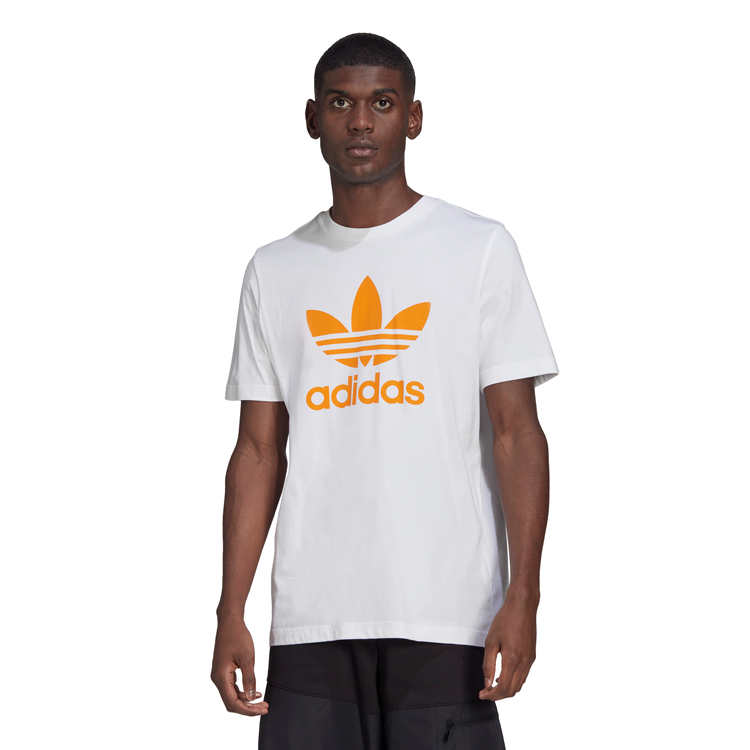 Tricou bărbătesc Adidas TREFOIL T-SHIRT S Alb photo 4