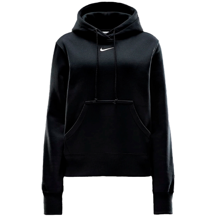 Hanorac Nike W NSW PHNX FLC STD PO HOODIE M Negru Femei photo 2