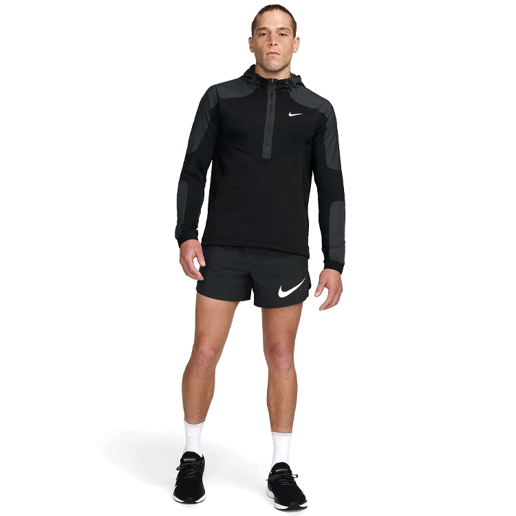 Мужская Толстовка Nike M NK ELMNT TOP LS WR M Черный photo 3