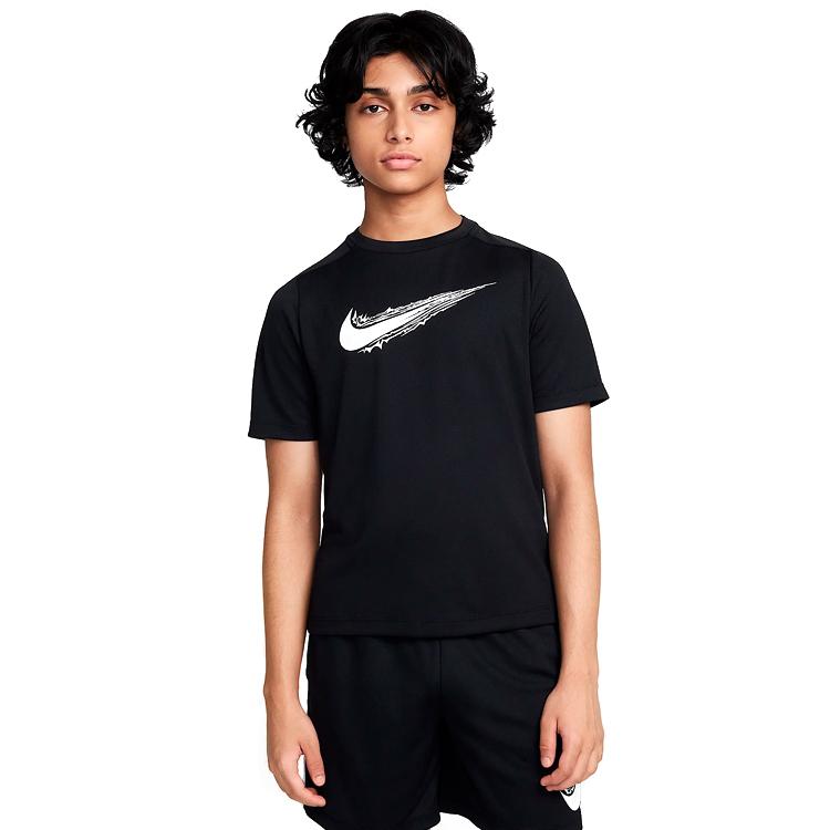 Футболка Nike B NK DF MULTI SS TOP HBR / Мужской / XL / Черный photo 2