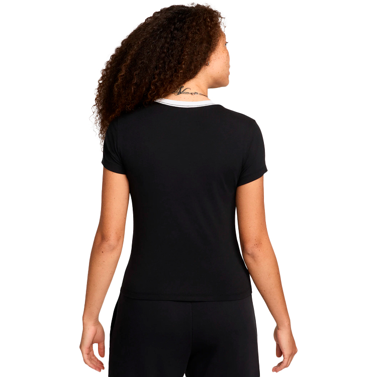 Tricou Nike W NSW NK CHLL KNT MD CRP WRS S Negru Femei photo 3