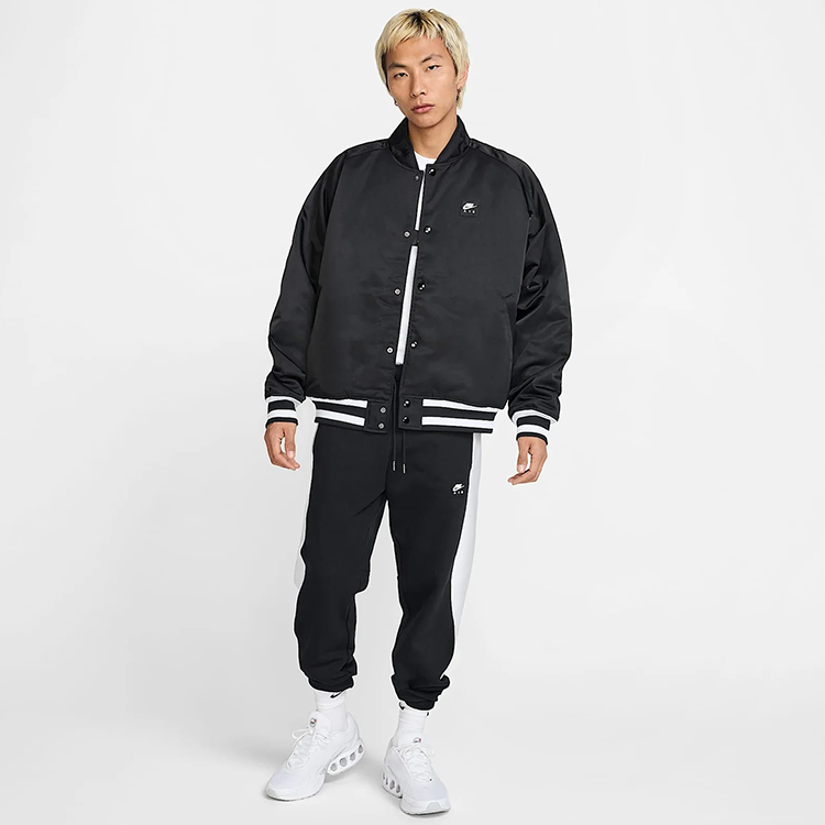 Куртка мужская Nike M AIR VARSITY JKT XS Черный photo 3