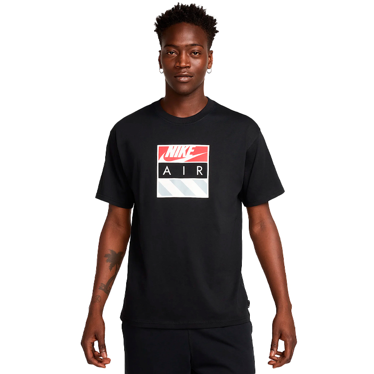 Tricou bărbătesc Nike M NSW TEE M90 NK AIR 1 S Negru photo 3