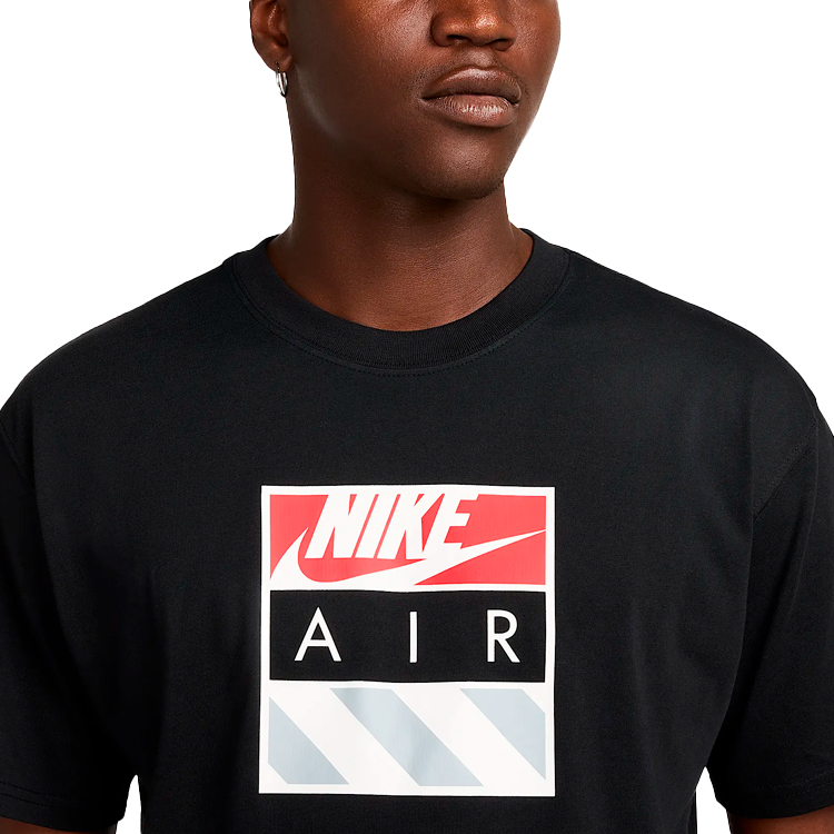 Tricou bărbătesc Nike M NSW TEE M90 NK AIR 1 S Negru photo 4