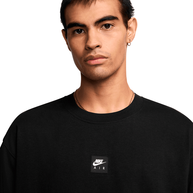 Tricou bărbătesc Nike M NSW TEE M90 NK AIR SSNL S Negru photo 2