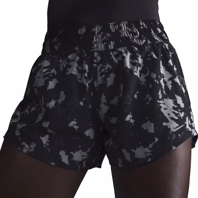 Sorti Nike W NK ONE DF MR 3IN BR SHRT AOP