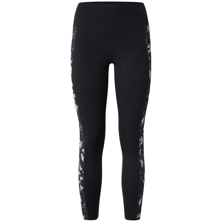 Легинсы Nike W NK ONE DF HR 7/8 TIGHT AOP / Женский / S / Черный photo 5
