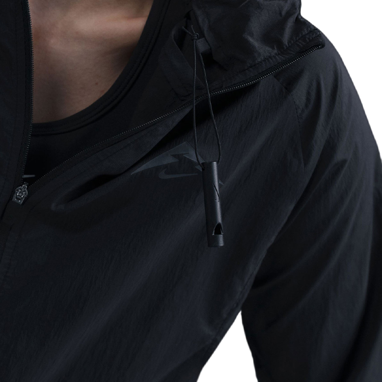 Ветровка Nike W NK TRAIL REPEL JKT L Черный Женский photo 3