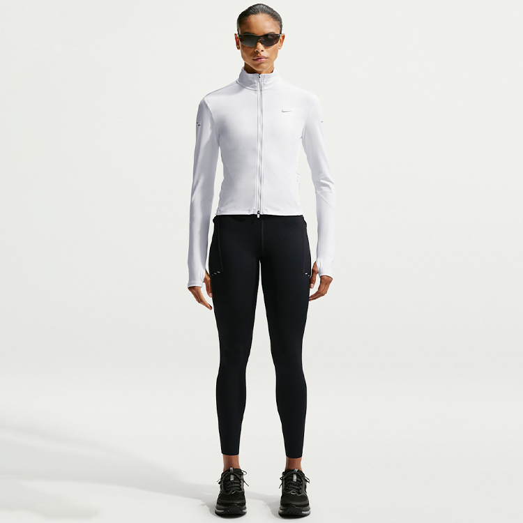 Легинсы Nike W NK DF SWIFT HR 7/8 TIGHT / Женский / S / Черный photo 5