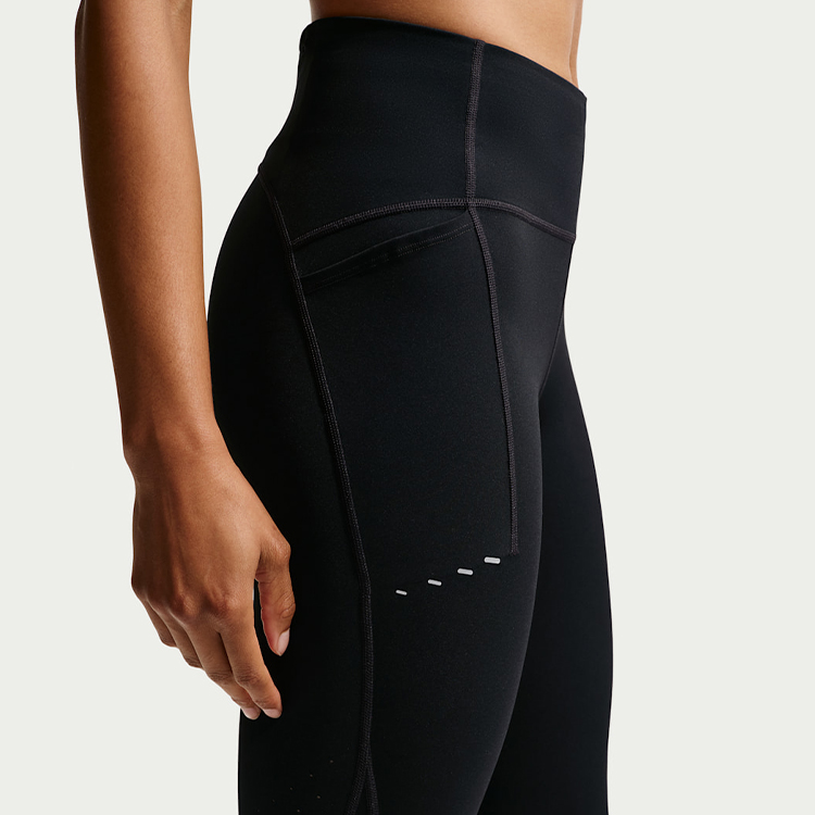 Легинсы Nike W NK DF SWIFT HR 7/8 TIGHT / Женский / S / Черный photo 7
