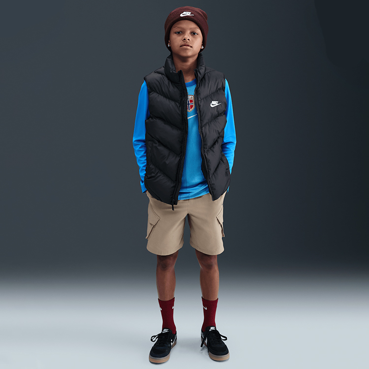 Vesta Nike K NSW TF ADP PUFFER VEST XL Negru Unisex photo 3