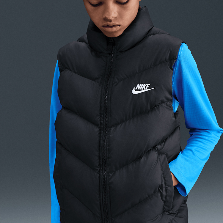 Vesta Nike K NSW TF ADP PUFFER VEST XL Negru Unisex photo 6
