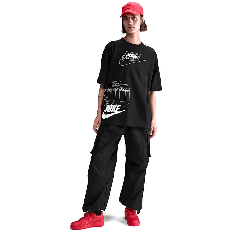 Футболка Nike W NSW DANCE OS TEE M Черный Женский photo 4