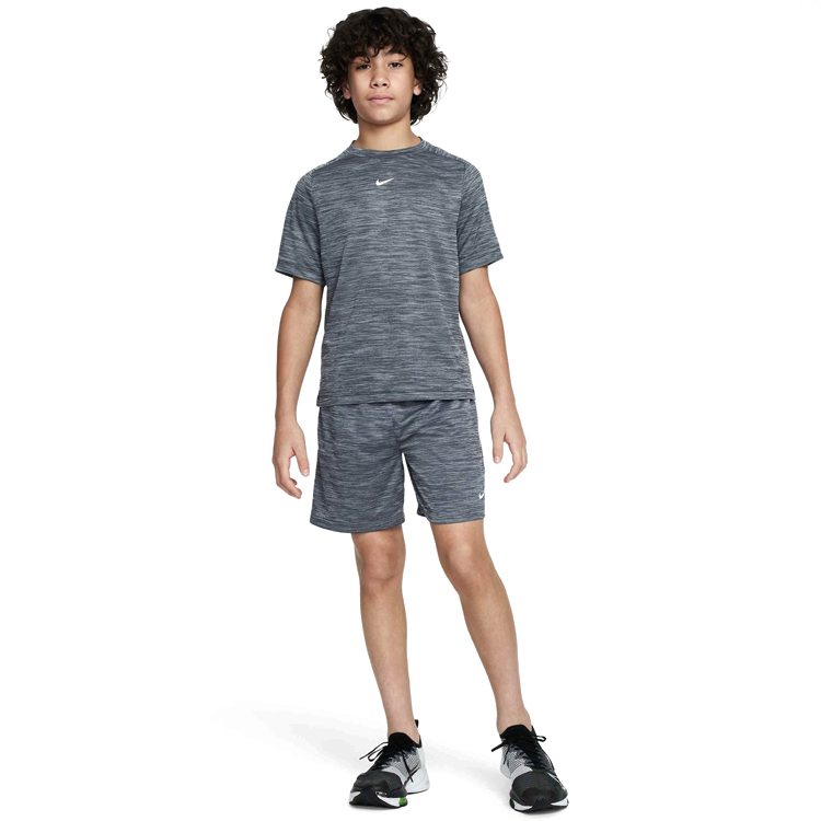 Tricou Nike B NK DF MULTI SS TOP LBR HTHR XL Gri Barbati photo 3