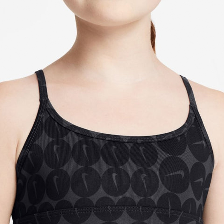 Bra sportive Nike G NK BRALETTE BRA AOP / Femei / L / Negru photo 5