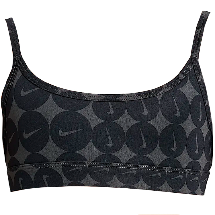 Bra sportive Nike G NK BRALETTE BRA AOP / Femei / L / Negru photo 6