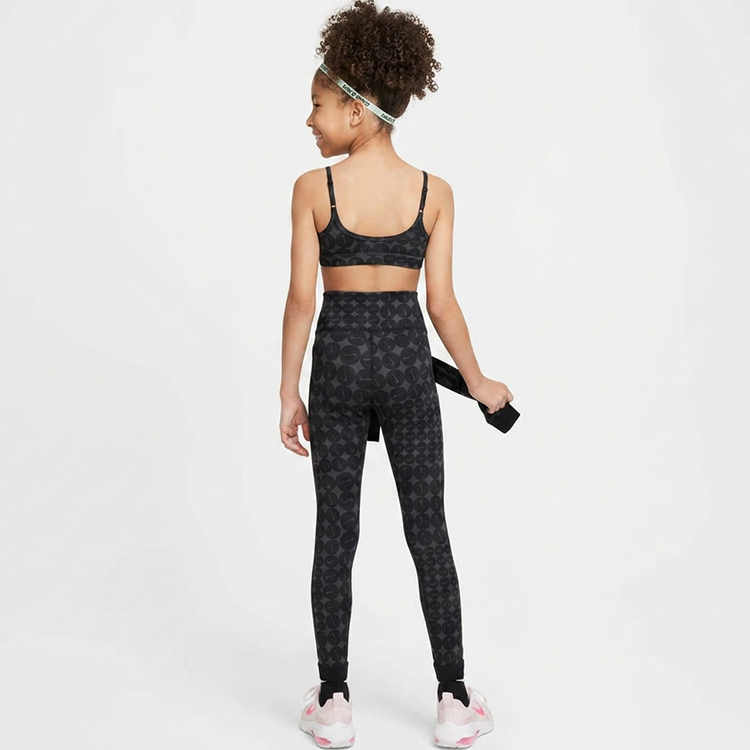 Bra sportive Nike G NK BRALETTE BRA AOP / Femei / L / Negru photo 7