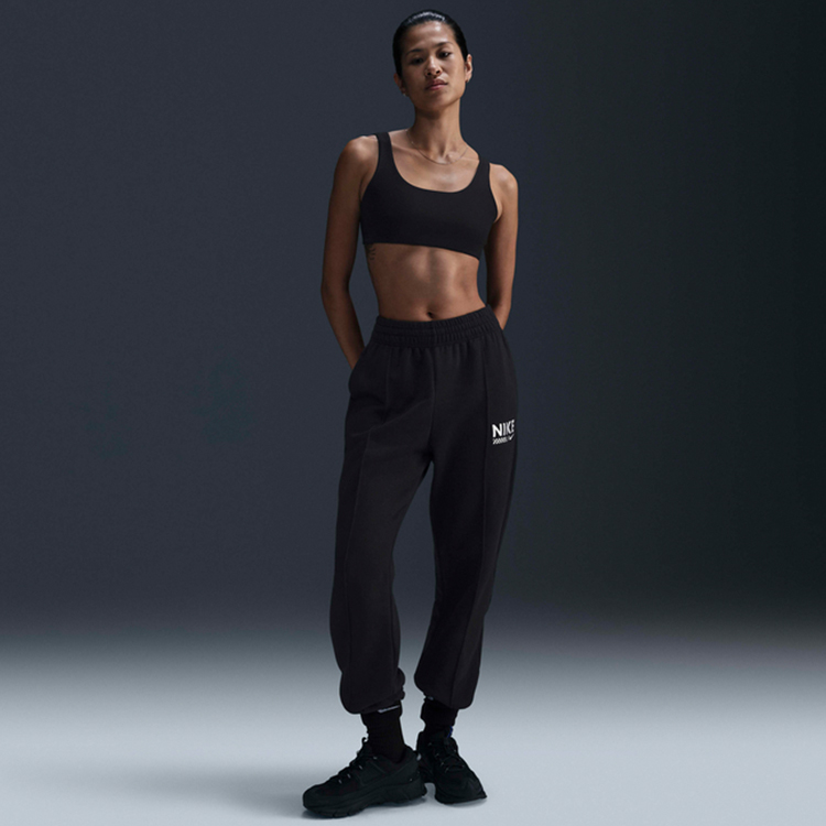 Брюки Nike W NSW FLC PANT GLS S Черный Женский photo 4