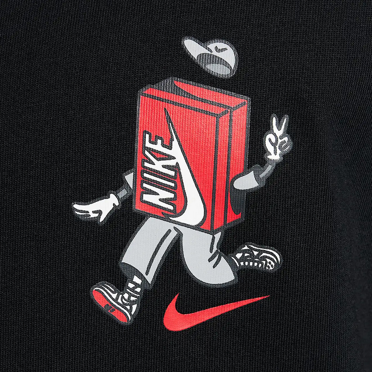 Tricou Nike K NSW TEE BOXY 1 JDI MUSIC / Barbati / XL / Negru photo 2