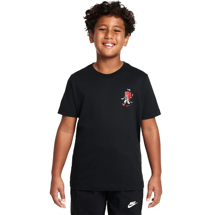 Tricou Nike K NSW TEE BOXY 1 JDI MUSIC / Barbati / XL / Negru photo 4