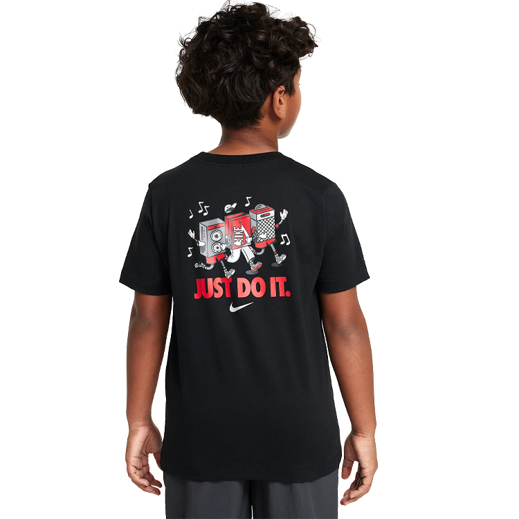 Tricou Nike K NSW TEE BOXY 1 JDI MUSIC / Barbati / XL / Negru photo 5