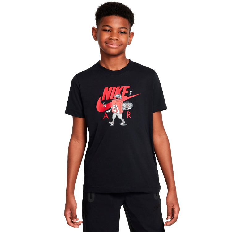 Футболка Nike K NSW TEE BOXY 2 / Мужской / L / Черный photo 2