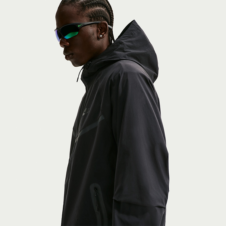 Hanorac pt bărbați Nike M NK TCH WVN WR FZ JKT XL Negru photo 10