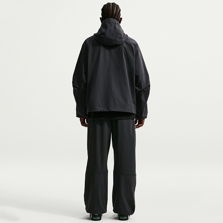 Hanorac pt bărbați Nike M NK TCH WVN WR FZ JKT XL Negru photo 6