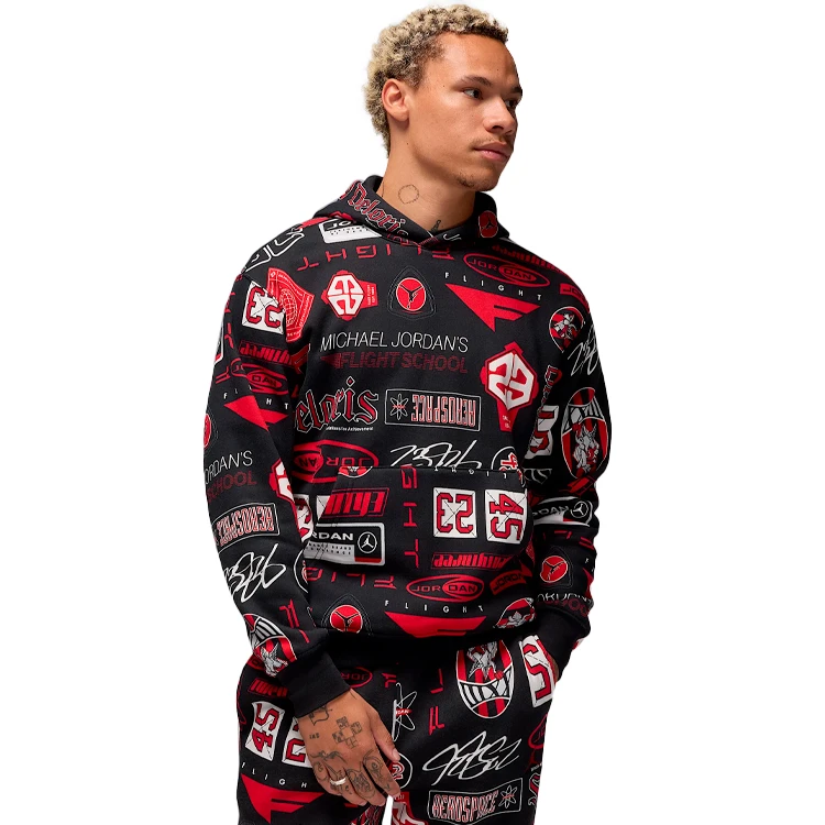 Hanorac Nike M J ESS AOP FLC PO