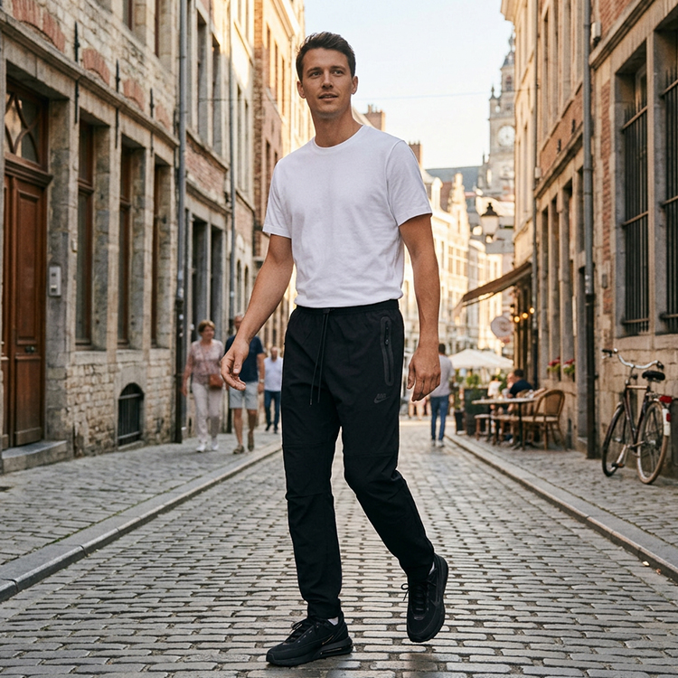 Брюки Nike M NK TCH WVN OH PANT XXXL Черный Мужской photo 3