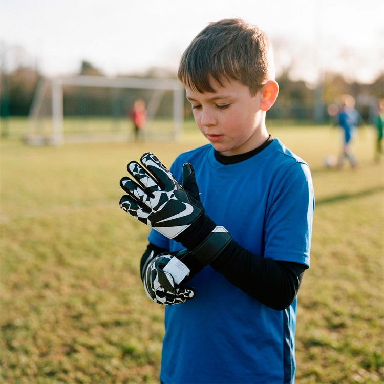 Manusi de portar Nike NK GK MATCH JR Negru-alb photo 3