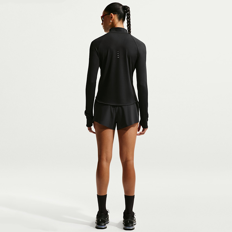 Jacheta Nike W NK SWIFT DF UV HZ TOP XL Negru Femei photo 6