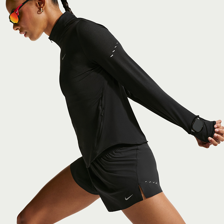 Jacheta Nike W NK SWIFT DF UV HZ TOP XL Negru Femei photo 8