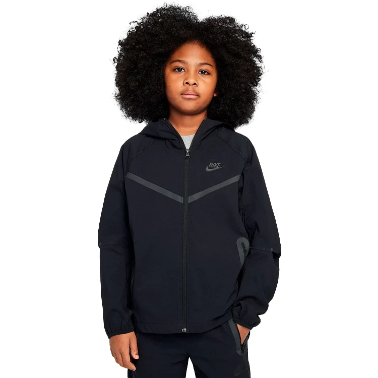 Толстовка Nike B NSW TCH WVN FZ JKT / Мужской / XS / Черный photo 1 Толстовка Nike B NSW TCH WVN FZ JKT / Мужской / XS / Черный photo 1