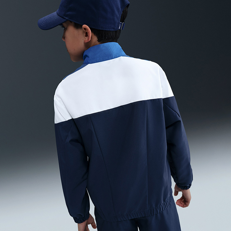 Costum Sportiv Nike K NSW TRACKSUIT WVN FZ S Albastru Unisex photo 2