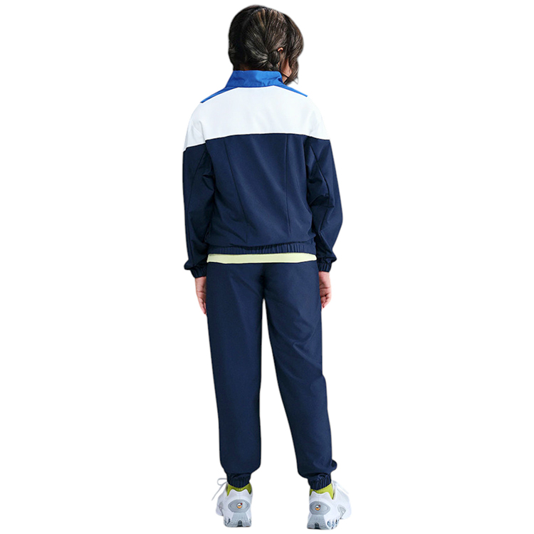 Costum Sportiv Nike K NSW TRACKSUIT WVN FZ S Albastru Unisex photo 6