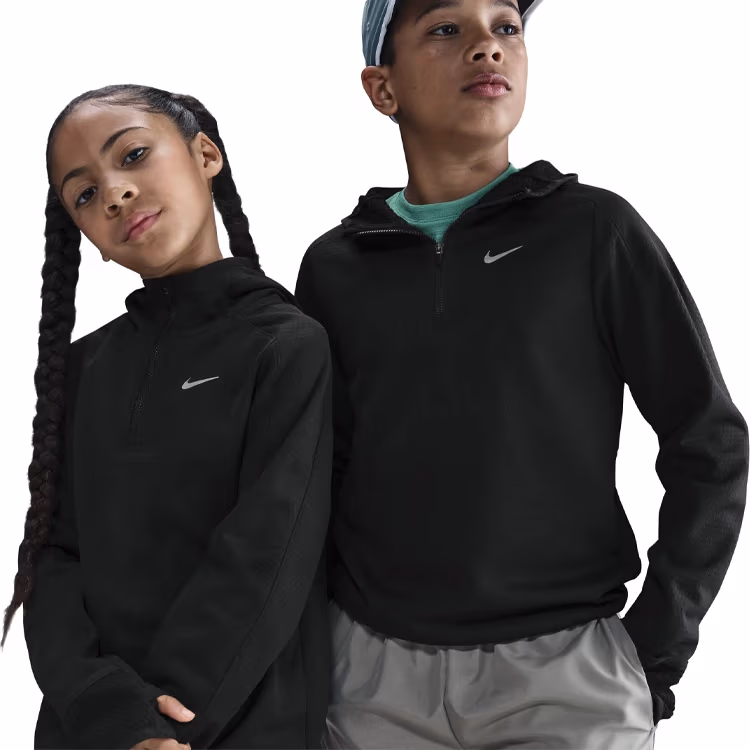 Толстовка Nike K NK TF LS HZ TOP WARM