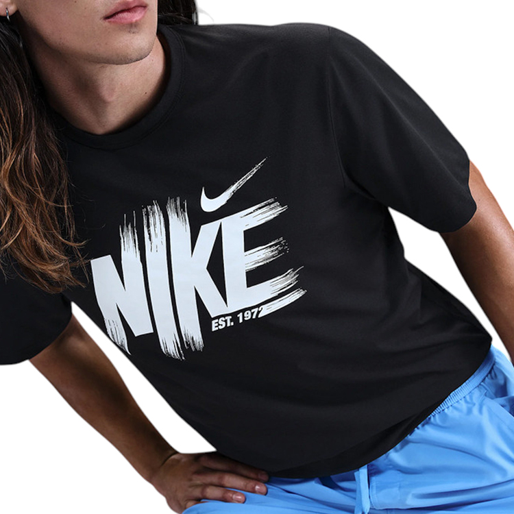 Tricou bărbătesc Nike M NK DF UV HYVERSE SS GFX XL Negru photo 3
