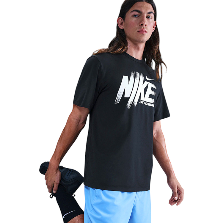Tricou bărbătesc Nike M NK DF UV HYVERSE SS GFX XL Negru photo 4