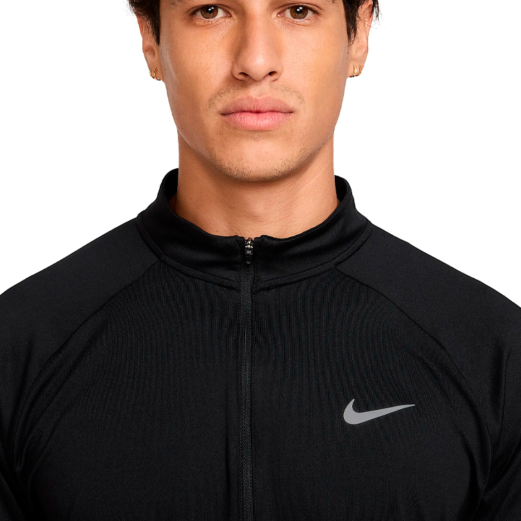 Мужская Толстовка Nike M NK DF STRIDE HZ MIDLAYER S Черный photo 6