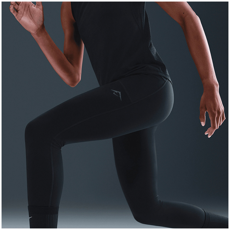 Легинсы Nike W NK TRAIL DF HR 7/8 TGHT XL Черный Женский photo 6