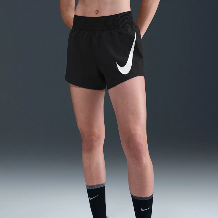 Шорты Nike W NK ONE SWSH HBR DF MR 3IN BR photo 1