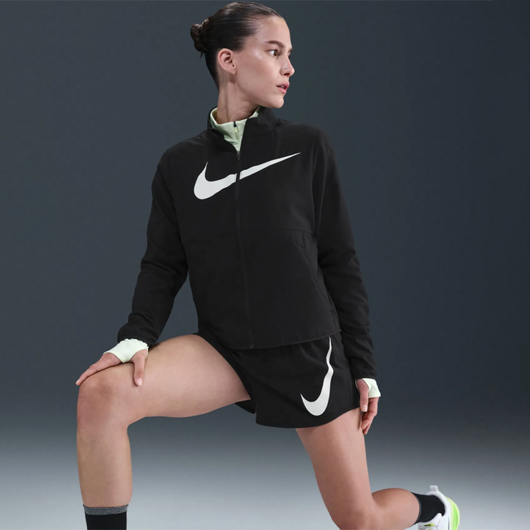 Шорты Nike W NK ONE SWSH HBR DF MR 3IN BR photo 7