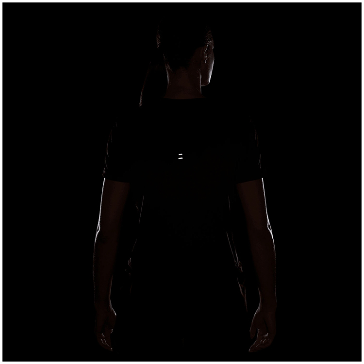 Tricou Nike W NK TEMPO SWSH HBR DF SS TOP L Negru Femei photo 6