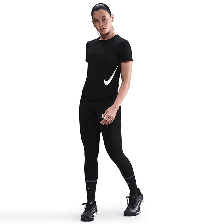 Tricou Nike W NK TEMPO SWSH HBR DF SS TOP L Negru Femei photo 7