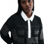 Hanorac Nike W NSW STREET LS GFX POLO thumbnav 4