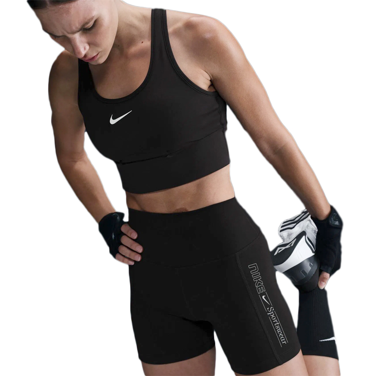 Шорты Nike W NK DF ONE 5IN SHRT GLS / Женский / L / Черный photo 3