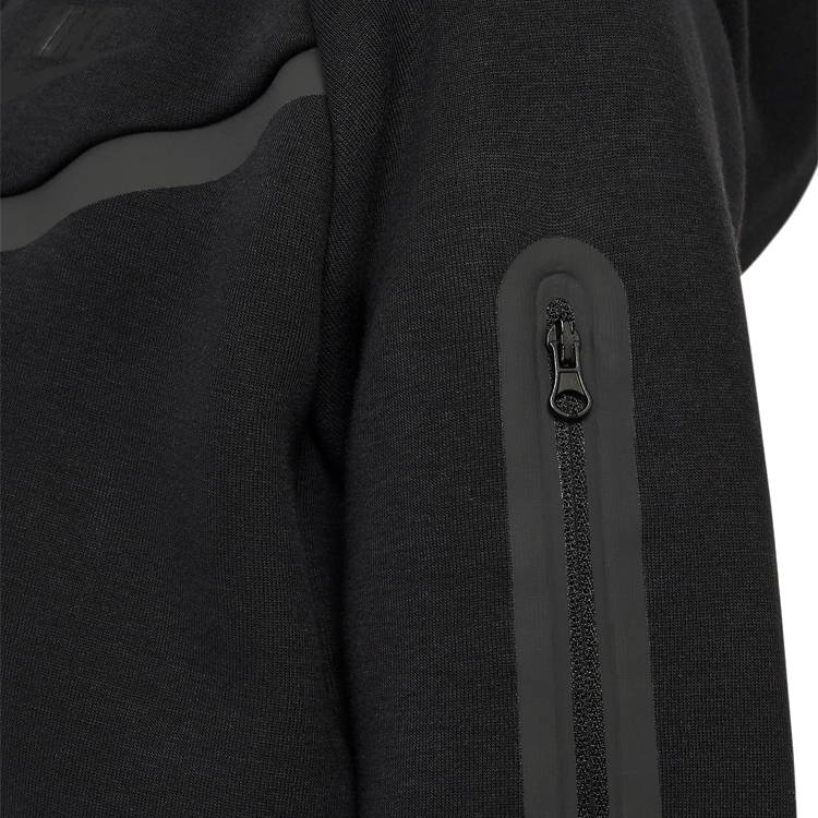 Jacheta Nike G NSW TCH FLC HD FZ LS - PD XL Negru Femei photo 5